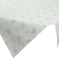 Kalėdinė staltiesė kvadratinė Flash 33, kreminė, 85 x 85 cm