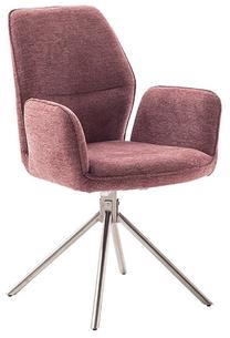 Valgomojo kėdė MC Akcent Greyton, rožinė, 63 cm x 61 cm x 91 cm