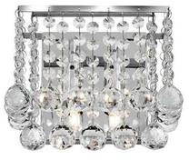 Šviestuvas sieninis Searchlight Hanna 5402-2CC, G9, 2 x 60 W