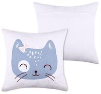 Dekoratyvinė pagalvėlė Lovely Zoeline, pilka/šviesiai rožinė, 40 cm x 40 cm