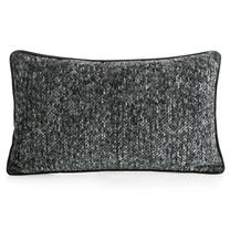 Dekoratyvinės pagalvėlės užvalkalas JA162-04, juoda/plieno, 50 cm x 30 cm