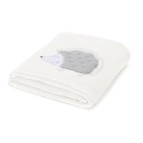 Vaikiškas rankšluostis Fillikid Hedgehog, baltas, 120 cm x 75 cm