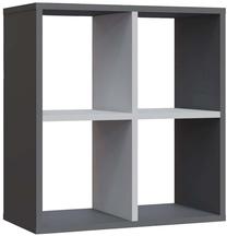 Žurnalinis staliukas Kalune Design Hansen, antracito/balta/tamsiai pilka, 29.7 cm x 60 cm x 64 cm