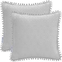 Pagalvės užvalkalas Restilo Meadore, pilka, 45 cm x 45 cm, 2 vnt.