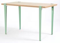 Kosmetinis staliukas Kalune Design Elaea 631LGG1144, medžio/mint, 90 cm x 45 cm x 75 cm