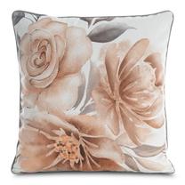 Dekoratyvinės pagalvėlės užvalkalas Eva Minge 6, balta/rožinė/pilka, 60 cm x 60 cm