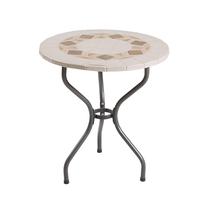 Lauko stalas Patio Roma, antracito/pilka/ruda, 70 cm x 70 cm x 72 cm