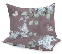 Pagalvės užvalkalas Rustilė Oils 3290, ruda/žalia/žydra, 70 cm x 80 cm