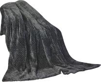 Pledas KDD-03, baltas/grafito, 170 cm x 210 cm