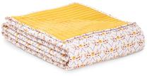 Lovatiesė AmeliaHome Folky, balta/geltona, 240 cm x 260 cm