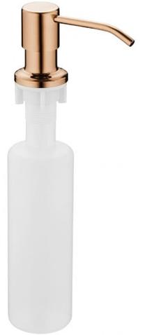 Skysto muilo dozatorius Mexen Oval 6601320-60, rausvo aukso, 0.32 l