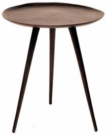 Kavos staliukas Miloo Rundo M, rudas, 46 cm x 46 cm x 41 cm