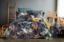 Patalynės užvalkalų komplektas Masterjero Tuchan, mėlynas, 160 x 200 cm