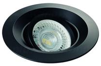 Įmontuojamas šviestuvas įleidžiamas Kanlux Colie, GU10, juodas