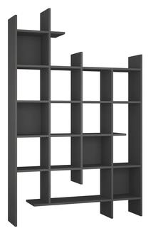 Pastatoma lentyna Kalune Design Manco 855DTE3694, antracito, 122 cm x 25.5 cm x 188 cm