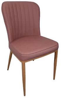 Valgomojo kėdė MN A351 3535056, matinė, rožinė, 42 cm x 46 cm x 87 cm