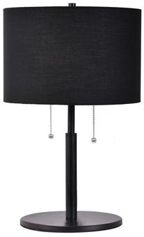 Stalinis šviestuvas Light Prestige Fogo LP-0304/2T BK, E27, 15W