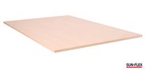 Stalviršis Sunflex, 160 cm x 80 cm, beržo