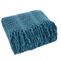 Pledas Acrylic 1 K116-F, mėlynas, 130 cm x 170 cm