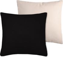 Dekoratyvinė pagalvėlė Lovely Duo, balta/juoda, 50 cm x 50 cm