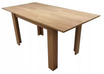 Valgomojo stalas išskleidžiamas Adan, rudas, 90 - 120 cm x 80 cm x 75 cm