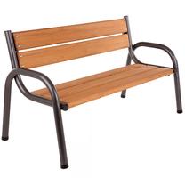 Lauko suoliukas Patio Park Lux, rudas/pilkas, 150 cm x 74 cm x 86 cm