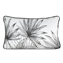 Dekoratyvinė pagalvėlė Paloma, balta/juoda, 30 cm x 45 cm