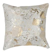 Dekoratyvinė pagalvėlė Kayoom Spark 210, aukso/dramblio kaulo, 45 cm x 45 cm