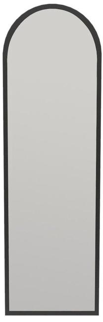 Veidrodis Kalune Design Emma, pastatomas/kabinamas, 50 cm x 160 cm, juoda
