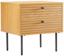 Naktinis staliukas Home4you Line 45132, ąžuolo, 50 cm x 40 cm x 50 cm