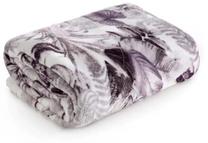 Pledas Davos K184-01, baltas/violetinis, 150 cm x 200 cm