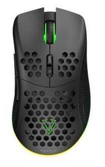 Žaidimų pelė Vertux Ammolite, usb / ps/2 laidas, juoda