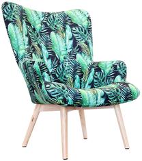 Krėslas Homla Moss Leaves, žalias