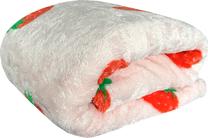 Pledas KDT-241, baltas/raudonas/žalias, 160 cm x 200 cm