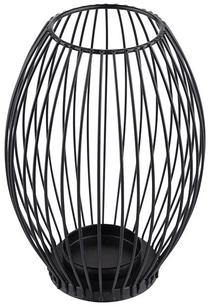 Žvakidė Altom ALT1704001170, metalas, Ø 7 cm, 14.5 cm, juoda