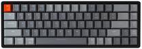 Klaviatūra Keychron K6 K6 Hot-Swap Gateron G Pro Blue, EN, juoda/raudona/pilka