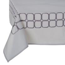 Staltiesė stačiakampė Ambition Greece, pilka, 160 x 280 cm