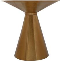 Kavos staliukas Kayoom Art Deco 425, aukso, 45.5 cm x 45.5 cm x 45 cm