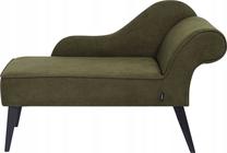 Gultas Beliani Biarritz Right, alyvuogių žalia, 118 cm x 60 cm x 77 cm