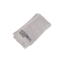 Vonios rankšluostis Domoletti Nelas, pilkas, 50 cm x 30 cm