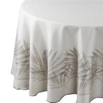 Staltiesė apvali Ines, smėlio, 150 x 150 cm