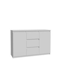 Komoda Domoletti CHLK231-U42, balta, 42.2 cm x 121.2 cm x 79.9 cm