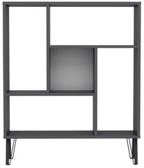 Lentyna Kalune Design Arven 935CMN1166, antracito/balta, 25 cm x 90 cm x 107.8 cm