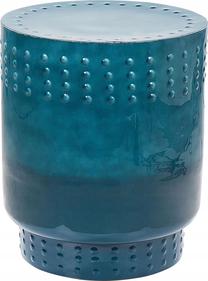 Kavos staliukas Beliani Abra, mėlynas, 41 cm x 41 cm x 49 cm