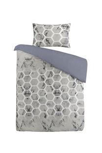 Patalynės užvalkalų komplektas Kenda Sand Aventura 125, pilkas, 135 x 200 cm