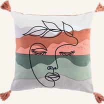 Dekoratyvinė pagalvėlė Douceur Sivana, įvairių spalvų, 40 cm x 40 cm