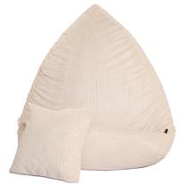 Sėdmaišis su pagalve Sako Mega Lincoln L, kreminė