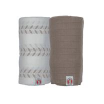 Vystyklas Lodger Solid Matcha, 110 cm x 110 cm, 2 vnt.