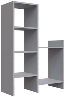 Batų lentyna Kalune Design Earl, balta, 85.6 cm x 35.6 cm x 120 cm