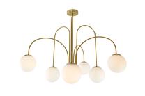 Sietynas kabinamas Domoletti KAFF, E27, 6 x 40 W